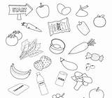 Coloring Pages Healthy Nutrition Choices Good Printable Food Drawing Eating Foods Color Getdrawings Getcolorings Colorings sketch template