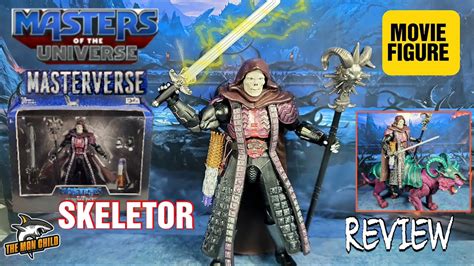 masters   universe masterverse deluxe  skeletor figure review