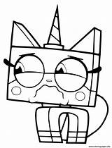 Unikitty Risi sketch template