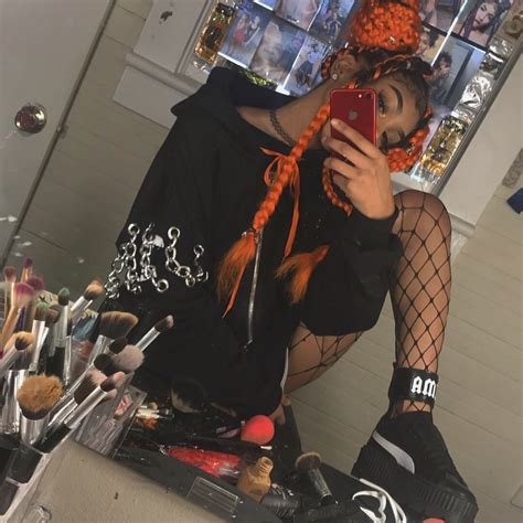 tre4sfav black girl aesthetic grunge outfits fashion