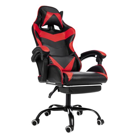 comfortable ergonomic gaming chair racing style adjustable height high  pc computer chair