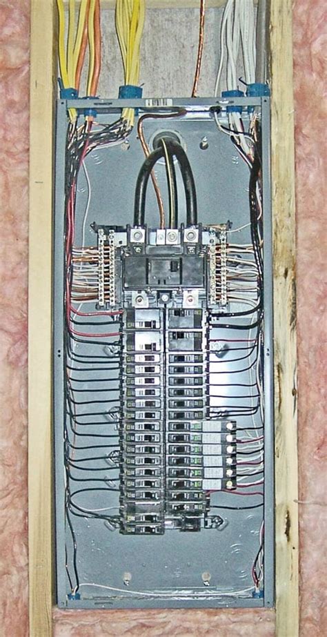 pix  square  main box wiring  cmain circuit breakers