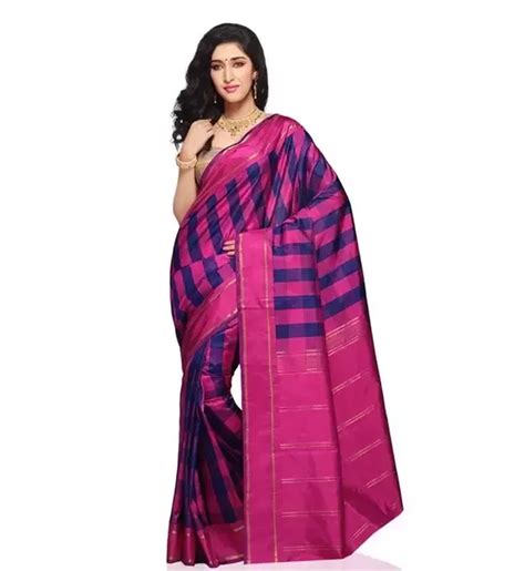 which sarees would suit low cut blouses quora
