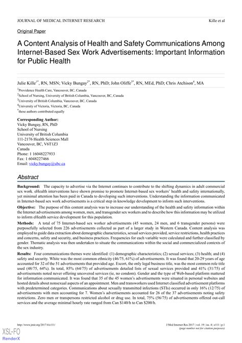 pdf a content analysis of health and safety communications among