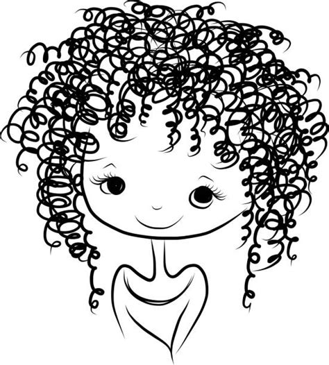 girly art illustrations curly hair jamariiryipca