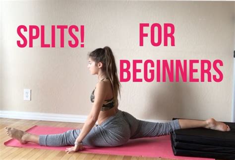 How To Get Your Splits Fast Easy Simple For Beginners Easy Yoga