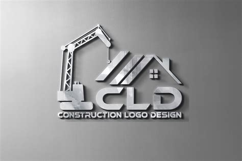 creative construction company  psd logo graphicsfamily