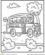 Bus School Coloring Pages Safety Worksheets Printable Wheels Back Worksheet Crafts Party Drawing Transportation Template Printables Preschool Education Driver Number sketch template