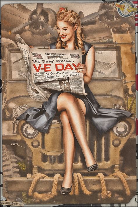 Ww2 And Coca Cola Posters Pinup Style Small Scale Military Headquarters