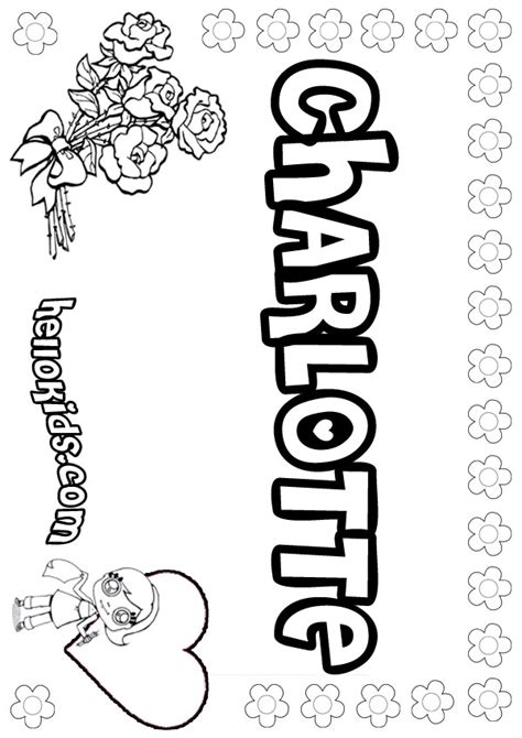 charlotte coloring pages hellokidscom