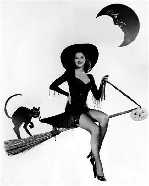 Vintage Halloween Hollywood Actress Pin Ups
