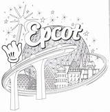 Epcot Clipart Kids Rides Spaceship Fantasmic Clipground sketch template