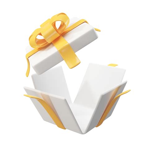 open geschenk doos verrassing geven net zo een geschenk gedurende