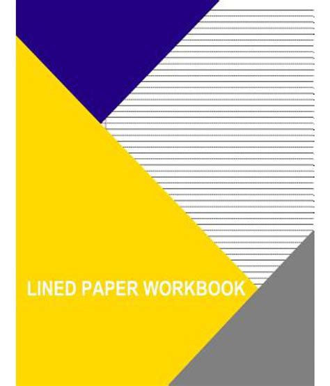 lined paper workbook buy lined paper workbook    price  india  snapdeal
