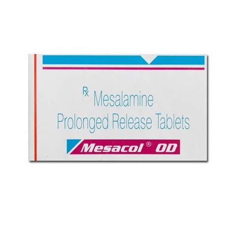 mesacol od tablets gm rs  pack blue earth traders id
