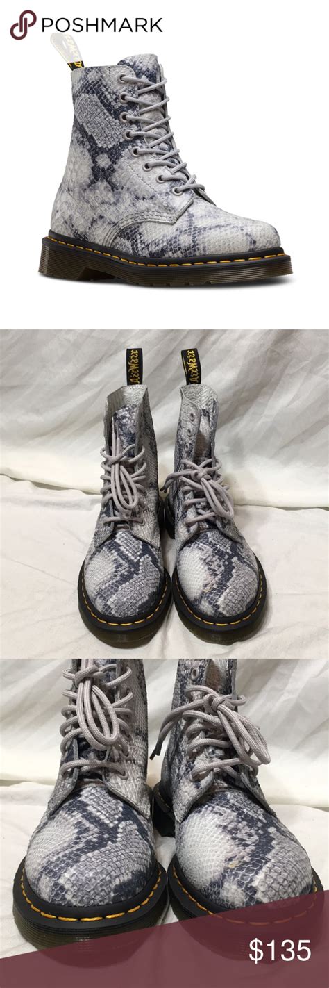dr martens  pascal snake boots  boots snake boots martens