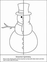 Symmetry Winter Kindergarten Pages Math Activities Fun Teacherspayteachers Perfect sketch template