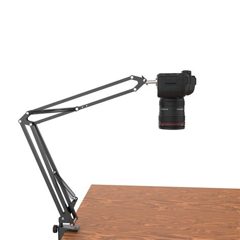 buy overhead tripod  dslr cameras heavy duty camera desk mount stand  flexible