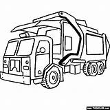 Truck sketch template