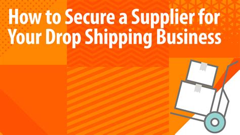 Drop Shipping Suppliers How To Secure A Legitimate Wholesaler