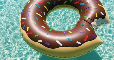 doughnut float summer love pinterest pool floats doughnuts and