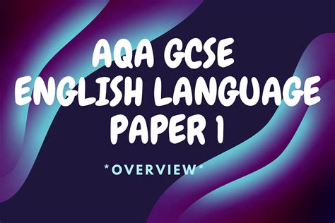 aqa gcse language paper    suitable  ks teaching resources