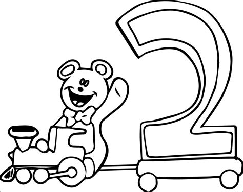 number  coloring pages coloringbay