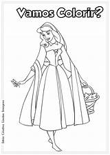 Princesa Bela Adormecida Princesas Atividades Colorear Tickles Criativa Ideia sketch template