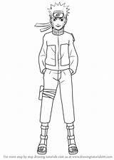 Naruto Drawing Draw Uzumaki Step Learn Easy Sketch Tutorials Drawings Anime Cartoon Shippuden Character Itachi Uchiha Sasuke Manga Kakashi sketch template