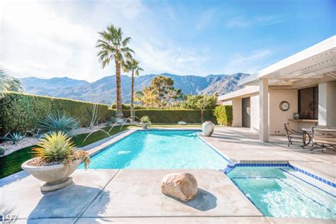 incredible villa pools  palm springs top villas