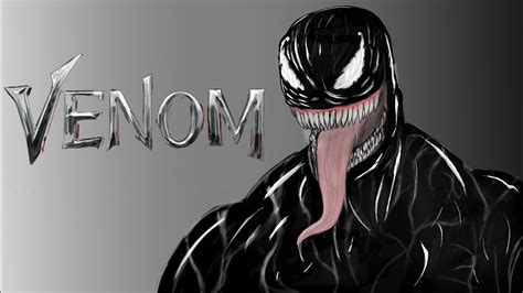 how to draw venom full body 2018