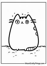 Pusheen Coloring Iheartcraftythings sketch template