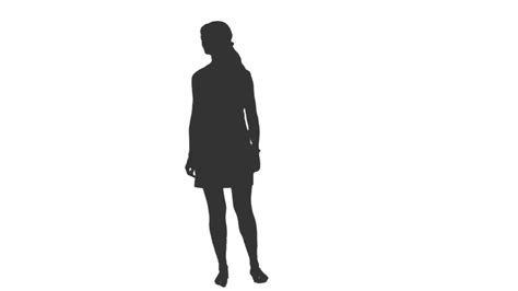 silhouette woman walking   getdrawings