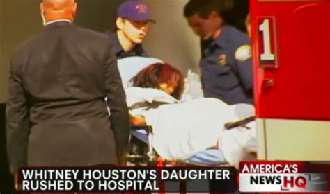 Whitney Houston Death Daughter Bobbi Kristina Rushed To Hospital