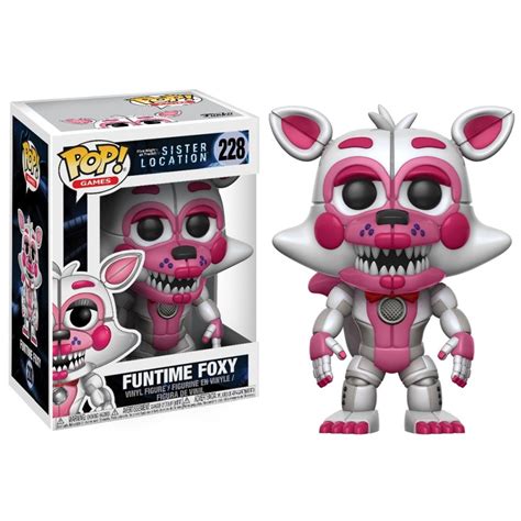 funko five nights at freddys sister location pop games funtime foxy