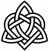 Celtic Triquetra sketch template