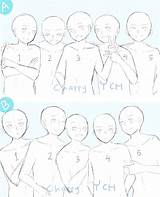 Drawing Reference Base Friends Poses Deviantart Drawings Character Group Usd Friendship Anime Please Leniproduction Draw Sb Couples Ab 2000 источник sketch template