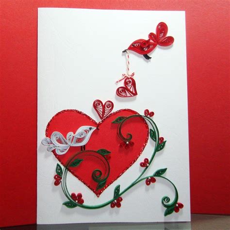 romantic quilled card quilling patterns quilling work paper quilling