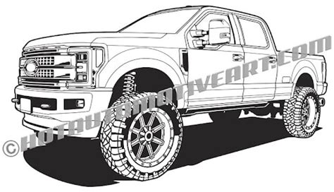 lifted truck pickup truck coloring pages   truck coloring