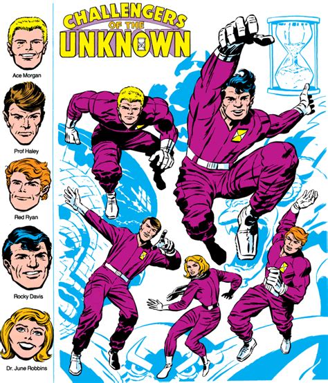 image challengers of the unknown 001 dc database fandom