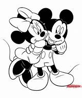 Mickey Minnie Mouse Coloring Pages Friends Daisy Drawing Printable Color Kissing Disney Print Hugging Colouring Duck Book Drawings Christmas Davemelillo sketch template