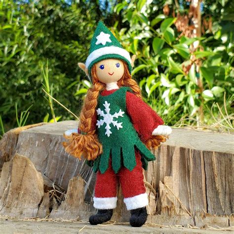 elf doll christmas girl elf cute elf dolls