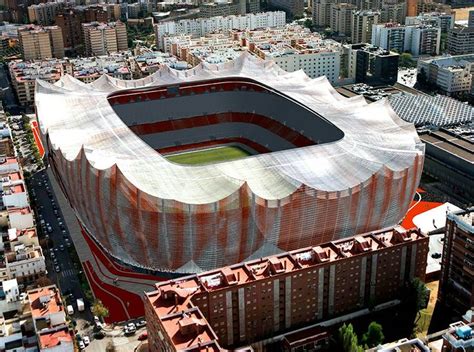 estadio del sevilla espana estadios arquitectura de estadios estadio de futbol