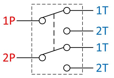 double pole switch diagram robhosking diagram