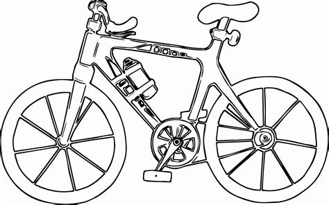 bicycle coloring pages  print  color