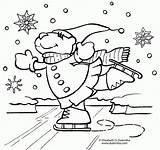 Winter Olympics Coloring Pages Getcolorings sketch template