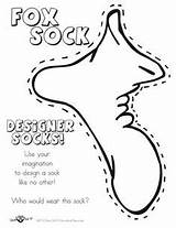 Seuss Dr Sock Pages Lessonplans Craftgossip sketch template