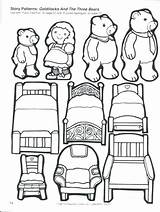Coloring Preview Pages Goldilocks Getdrawings sketch template
