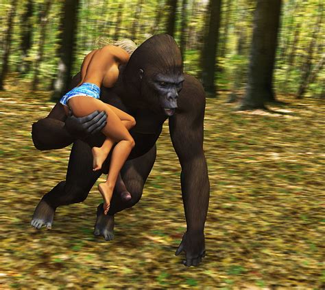 gorilla girl 3d hentai pictures tag full color sorted by picture title luscious