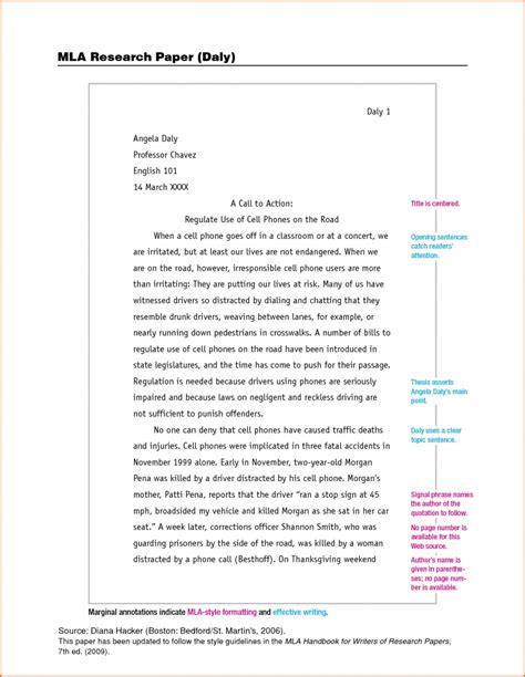 essay  mla format narrative colledge  research paper